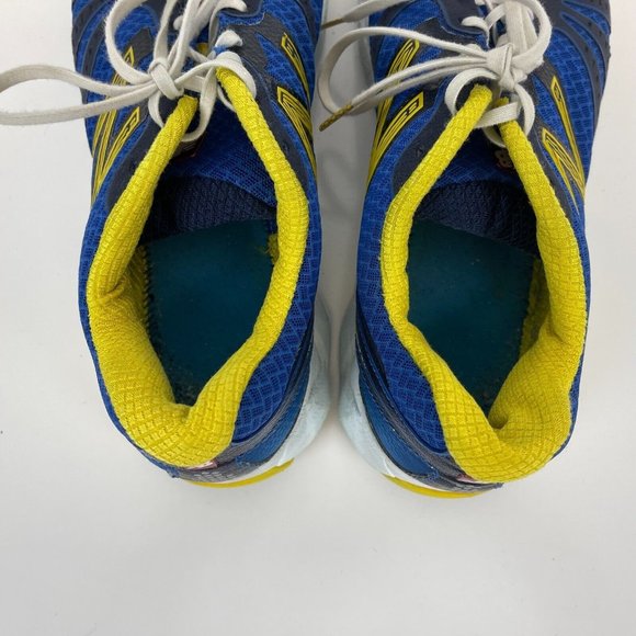 New Balance 890 Boston Marathon Running Shoes Blue Yellow Mens Size 11.5 - Picture 6 of 7